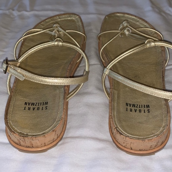 Stuart Weitzman Matty sandal Sun Washed Nappa sz 6 - Picture 6 of 7